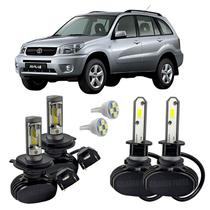 Kit Ultra Led Farol Alto Baixo H4 E Milha RAV 4 2000 A 2005 Kit Ultra Led Farol Alto Baixo H4 E Milha RAV 4 2000 A 2005