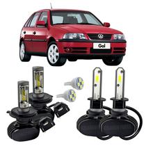 Kit Ultra Led Farol Alto Baixo Milha Gol G1/G2/G3 85 A 2005 Kit Ultra Led Farol Alto Baixo Milha Gol G1/G2/G3 85 A 2005
