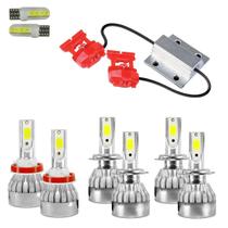 Kit ultra led fiat argo 2018/2023 20000 lúmens 6500k (h7h7h11) - canceller