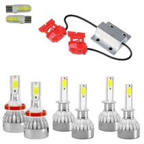 Kit ultra led fiat bravo 2011/2016 20000 lúmens 6500k (h1h1h11) - canceller Kit ultra led fiat bravo 2011/2016 20000 lúmens 6500k (h1h1h11) - canceller