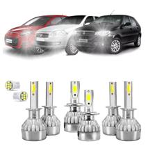 Kit Ultra Led Fiat Palio Fire G3G4G5 04/17 20000Lúmens 6500K