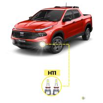 Kit Ultra Led Fiat Toro 2016/2022 20000 Lúmens 6500K Milha