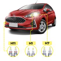Kit Ultra LED Ford Fiesta 2015/2019 20000 Lúmens 6500K