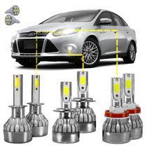Kit Ultra LED Ford Focus 2009/2019 20000 Lúmens 6500K