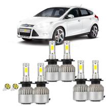Kit Ultra LED Ford Focus 2012/19 20000Lúmens 6500K Canceller