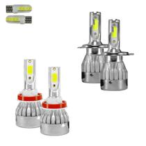 Kit ultra led ford new ka 2014/2021 20000 lúmens 6500k (h4h11) - canceller