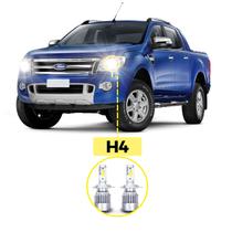 Kit Ultra LED Ford Ranger 2005/2016 20000 Lúmens 6500K H4