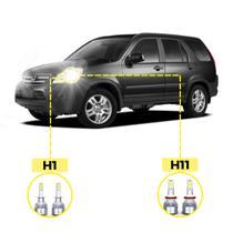 Kit Ultra LED Honda CRV 2004/2007 20000 Lúmens 6500K H1 H11