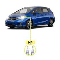 Kit Ultra Led Honda Fit 2015/2011 20000 Lúmens 6500K H4