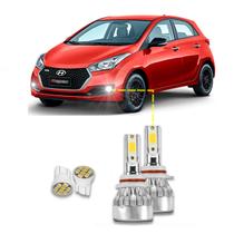 Kit Ultra Led Hyundai HB20 2016/2019 Milha HB4 20000Lm 6500k