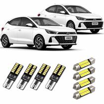 Kit Ultra Led Internas + Placa Hyundai Hb20 2020 A 2025 Kit Ultra Led Internas + Placa Hyundai Hb20 2020 A 2025