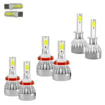 Kit ultra led kia optima 2012/2015 20000 lúmens 6500k (h1h11h11) - canceller