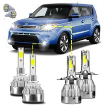 Kit Ultra Led Kia Soul 2010 a 2016 20000lm 6500k
