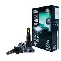 Kit Ultra Led Lâmpada Slim 6500k 30000 Lumens H4 H7 H1 H11 H3 HB3 HB4 H16 Farol Alto Baixo Milha Nano R8 12v 42w