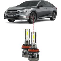 Kit Ultra Led Milha Honda Civic 2017/2021 22000Lm Canceller