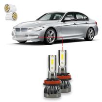 Kit Ultra Led Mini Y3 Bmw 320i 2010/2013 Milha 22000Lm 6500k