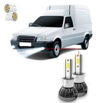 Kit Ultra Led Mini Y3 Fiat Fiorino 1990/2013 Milha 22000Lm