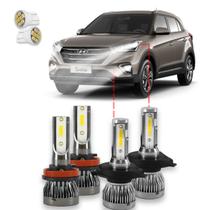 Kit Ultra Led Mini Y3 Hyundai Creta 2017/2022 22000 Lúmens