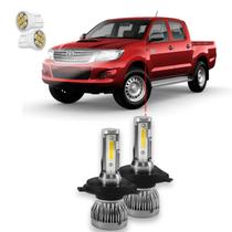 Kit Ultra Led Mini Y3 Toyota Hilux 2019/2020 22000Lm 6500k