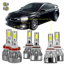 Kit Ultra Led Mitsubishi Lancer X 2012/2020 22000lm 6500k