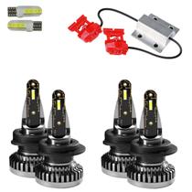 Kit Ultra Led Nano 30000Lm Argo 2018/23 Alto Baixo Sem Erro Kit Ultra Led Nano 30000Lm Argo 2018/23 Alto Baixo Sem Erro