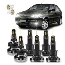 Kit Ultra Led Nano 30000Lm Fiat Palio G3 2004/2016 6500K