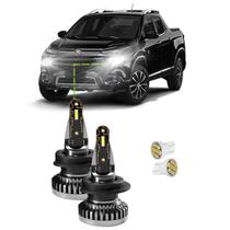 Kit Ultra Led Nano 30000Lm Fiat Toro 2016/2022 Baixa 6500k