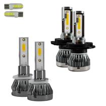 Kit ultra led nano chevrolet prisma 2012/2020 22000 lúmens 6500k