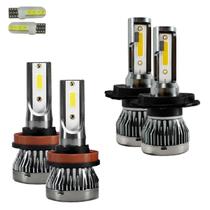 Kit ultra led nano ford ecosport 2013/2017 22000 lúmens 6500k (h4h11)