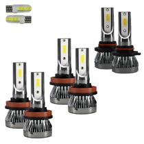 Kit ultra led nano toyota corolla 2015/2023 22000 lúmens 6500k (hb3h11h11) - canceller