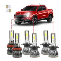 Kit Ultra Led Nano Y3 Fiat Toro 16/22 22000 Lúmens 6500K