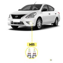 Kit Ultra LED Nissan Versa 2012/20 20000 Lúmens 6500K Milha