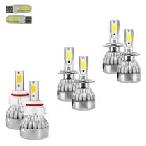 Kit ultra led peugeot 208 2022/2023 20000 lúmens 6500k (h7h7h16-2) - canceller Kit ultra led peugeot 208 2022/2023 20000 lúmens 6500k (h7h7h16-2) - canceller