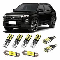 Kit Ultra Led Premium Internas Placa Hyundai Creta 2025 2026