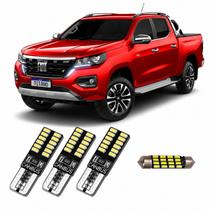 Kit Ultra Led Premium Nova Fiat Titano Internas Teto E Placa Kit Ultra Led Premium Nova Fiat Titano Internas Teto E Placa