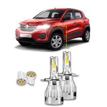 Kit Ultra Led Renault kwid 2017/2020 Alto e Baixo 20000Lm