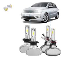 Kit Ultra Led S1 Alta/baixa Gol G8 18/23 12000 Lúmens 6500k