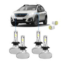 Kit Ultra Led S1 Alta/baixa Peugeot 2008 17/22 12000 Lúmens