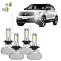 Kit Ultra Led S1 Alta/baixa T-cross 20/23 12000 Lúmens 6500k