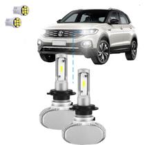 Kit Ultra Led S1 Baixa VW T-Cross 20/23 12000 Lúmens 6500k