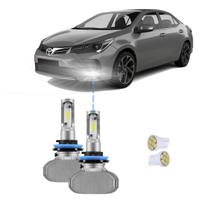 Kit Ultra Led S1 Corolla 2015/2019 12000Lm 6500K Milha