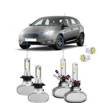 Kit ultra led s1 ford focus 2009/2019 12000 lúmens 6500k (alta e baixa)