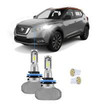 Kit Ultra Led S1 Nissan Kicks 2016/2020 12000Lm 6500K Alta