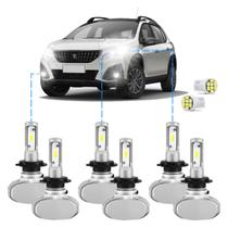 Kit Ultra Led S1 Peugeot 2008 2017/2022 12000 Lúmens 6500k