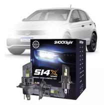 Kit Ultra Led S14x Volkswagen Polo Track Farol Alto E Baixo
