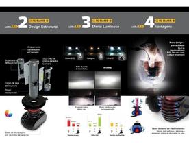 Kit Ultra Led Shock Light Titanium HB4 6000K 5000lm Kit Ultra Led Shock Light Titanium HB4 6000K 5000lm