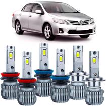 Kit Ultra Led Slim 6000k Corolla 2009 a 2014