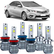 Kit Ultra Led Slim 6000k Corolla 2015 a 2018 Kit Ultra Led Slim 6000k Corolla 2015 a 2018