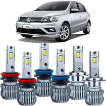 Kit Ultra Led Slim 6000k Gol G5 G6 G7 G8 2009 a 2023 Foco Duplo Exceto Rallye Kit Ultra Led Slim 6000k Gol G5 G6 G7 G8 2009 a 2023 Foco Duplo Exceto Rallye