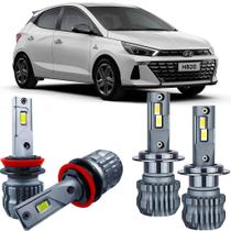 Kit Ultra Led Slim 6000k HB20 2020 a 2024 Sem projetor Kit Ultra Led Slim 6000k HB20 2020 a 2024 Sem projetor